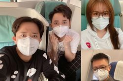BTV Quang Minh và sao Việt đeo khẩu trang kín mít giữa dịch corona