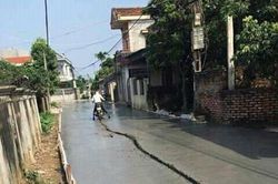Giận tím người khi nhìn những hình ảnh đường bê tông vừa đổ đã có kẻ ra phá
