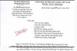 Học sinh Quảng Ngãi tiếp tục nghỉ học đến hết ngày 16-2 phòng virus Corona
