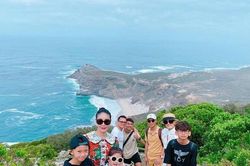 HH Hà Kiều Anh cùng chồng đại gia khiến nhiều người ghen tỵ với chuyến đi xa xỉ tại Nam Phi, Dubai