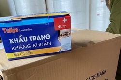 Hà Nội và TP. Hồ Chí Minh liên tiếp thu giữ hàng trăm nghìn khẩu trang y tế làm giả