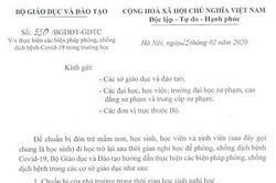 Bộ GD&ĐT hướng dẫn các trường chuẩn bị đón học sinh đến lớp