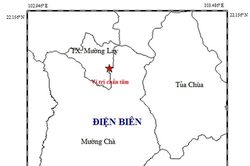 Điện Biên: Động đất mạnh 3,2 độ richter lúc rạng sáng