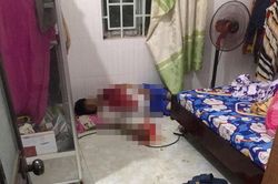 Chồng tử vong trong phòng ngủ, nghi bị vợ tâm thần sát hại