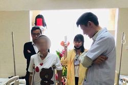 Người Việt Nam đầu tiên đi lại với xương đùi bằng kim loại