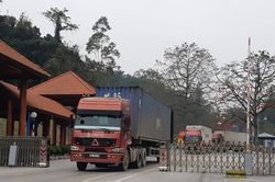 Nông sản tồn tại các cửa khẩu đang giảm dần