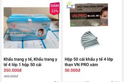 Hơn 11.000 gian hàng online bị gỡ bỏ vì bán đắt hoặc không phù hợp