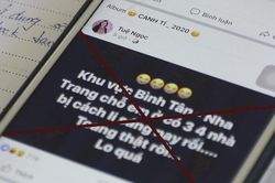 Công an lập biên bản 1 phụ nữ tung tin thất thiệt về dịch COVID-2019