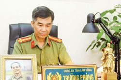 Người cán bộ công an mẫu mực