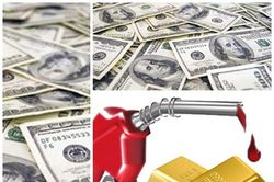 Đầu tuần, giá vàng loạn nhịp, USD giảm sâu