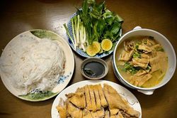 Bún ngan: Cuối tuần đổi vị với món ngon 'con thích bố vui'