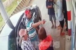 Trạm BOT Ninh Xuân bị ném bom xăng tự chế