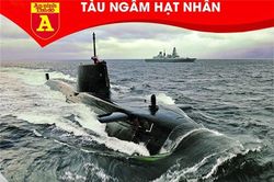 Hải quân Anh hạ thủy siêu tàu ngầm hạt nhân gần 2 tỷ USD