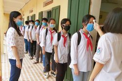 Hơn 98% học sinh Thanh Hóa đi học trong ngày đầu trở lại trường
