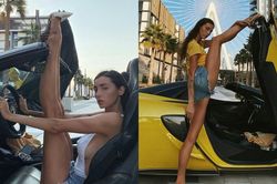 Mỹ nhân Nga nổi tiếng với đôi chân dài 1,20 m và tài uốn dẻo khó tin