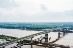 Cận cảnh cây cầu 1158 tỷ đồng trước ngày khánh thành tại Nam Định