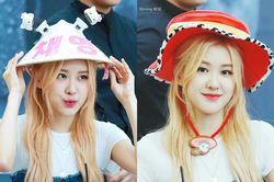 Rosé đội nón lá, mũ cao bồi vẫn được khen xinh