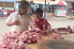 Giá thịt heo tiếp tục leo thang