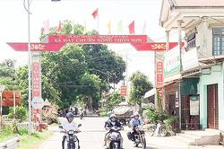 Xây dựng nông thôn mới kiểu mẫu ở Hải Thượng