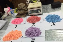 Thu giữ hơn chín kg ma túy tổng hợp