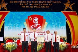 Thành phố Vĩnh Yên tổ chức Đại hội Thi đua yêu nước lần thứ V giai đoạn 2020 - 2025