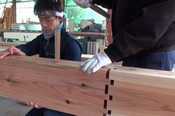 Kinh ngạc kỹ thuật ghép gỗ không cần đinh của người Nhật