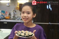 Mẹ Hà thành dạy con nấu ăn từ lớp 2 để rèn tính tự lập và yêu thương