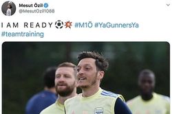 Mesut Ozil 'tuyên chiến' Mikel Arteta trước cuộc đụng độ của Arsenal với Liverpool