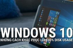 Thủ thuật sửa lỗi Full Disk 100% trên Windows