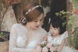 Sau ly hôn Hoài Lâm, Bảo Ngọc mặc váy cưới tiết lộ mong ước suốt 9 năm qua