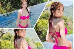 Ngọc Trinh tung ảnh bikini mừng sinh nhật tuổi 31