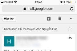 Hà Nội: Thí sinh thi lớp 10 bất ngờ nhận tin đổi địa điểm thi lúc nửa đêm