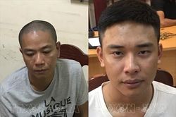 Bắt 2 nghi can cướp chi nhánh Ngân hàng BIDV tại Hà Nội