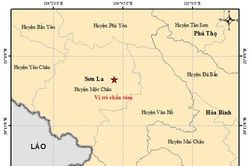 Tiếp tục xảy ra động đất tại Sơn La