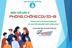 Chương trình 'Tiếp sức mùa thi' thực hiện các biện pháp phòng chống dịch COVID-19