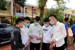 Điện Biên: Môn thi đầu tiên không có trường hợp nào vi phạm quy chế