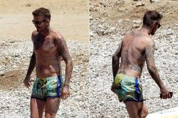 David Beckham nổi bật với body 'vạn người mê' cùng dàn quý tử vàng ngọc