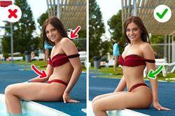 12 sai lầm khi tạo dáng khiến bộ ảnh bikini thành thảm họa