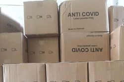 Thu giữ 250.000 găng tay y tế có dấu hiệu vi phạm tại Long An
