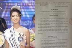 Hoa khôi Người đẹp Du lịch Quảng Bình bị tước vương miện
