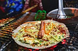 Các quán bánh tráng nướng ở Đà Lạt