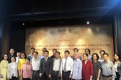 Bảo tồn, tôn tạo, phát huy giá trị di sản khu Phố cổ Hà Nội trong tiến trình phát triển Thăng Long – Hà Nội