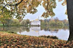 Mùa thu vàng ở 'Làng vua' St. Petersburg