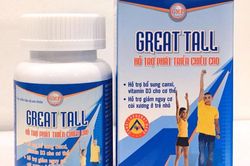 Thực phẩm bảo vệ sức khỏe Great Tall quảng cáo lừa dối người tiêu dùng