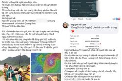 Cộng đồng mạng với nhiều hoạt động chung tay hỗ trợ đồng bào miền Trung