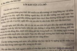 Học sinh điền 4 từ vào bài tập môn tiếng Việt, cô giáo nhẹ nhàng phê 'Sai yêu cầu' nhưng câu chuyện phía sau mới bất ngờ