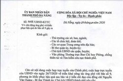 Đà Nẵng: Nghiêm cấm người dân ra khỏi nhà từ 20 giờ tối nay