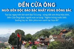 Đền Cửa Ông - Ngôi đền độc đáo bậc nhất vùng Đông Bắc