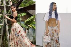Tóc Tiên khoe street style với túi hiệu, Quỳnh Anh Shyn - Khánh Linh 'đụng hàng'