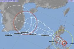 Dự báo siêu bão Goni vào đến biển Đông trong ngày 4/11/2020